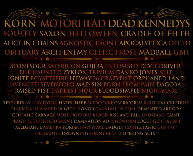 programme du Hellfest suite